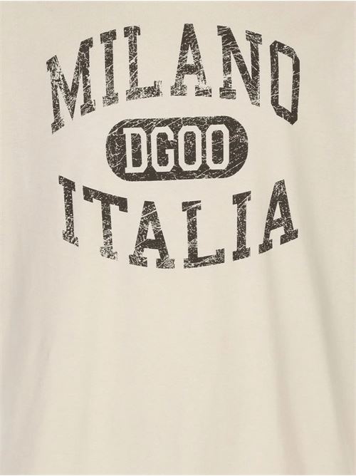 Beige cotton logo t-shirt DOLCE&GABBANA | G8PN9TG7NPVM0299